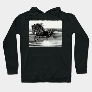 Wild Horse Running Free Hoodie